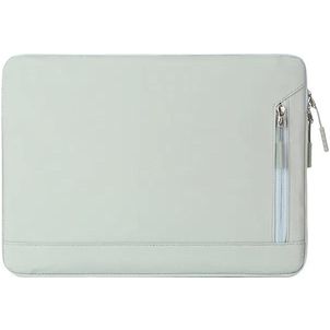 Mobigear Dual Zip Laptop Sleeve 13 inch Laptop hoes - Groen