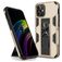 Mobigear Armor Stand iPhone 12 Pro Max Hoesje Hardcase Backcover Shockproof met Standaard - Goud