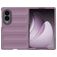 Mobigear Bumpy Samsung Galaxy Z Fold 8 Hoesje Flexibel TPU Backcover - Paars