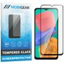 Mobigear Premium Samsung Galaxy M33 Glazen Screenprotector - Case Friendly - Zwart