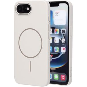 Mobiparts Slim Line iPhone 17e MagSafe Hoesje Hardcase Backcover - Off White