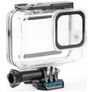 Mobigear TotalDefend GoPro Hero 8 Shockproof Hardcase Hoesje Waterdicht - Transparant