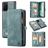 CaseMe 008 Samsung Galaxy Note 20 Hoesje Uitneembare 2in1 Bookcase Portemonnee - Blauw