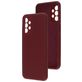 Mobiparts Samsung Galaxy A23 Siliconen Hoesje Backcover - Plum Red