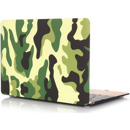 Mobigear Design MacBook Air 11 Inch (2010-2016) Hoes Hardshell Laptopcover MacBook Case - Jungle Camauflage - Model A1370 / A1465