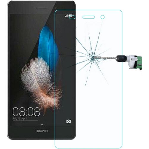 Mobigear Huawei P8 Lite (2016) Glazen Screenprotector - Case Friendly