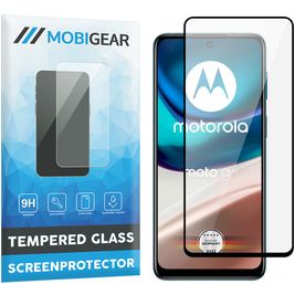 Mobigear Premium Motorola Moto G42 Glazen Screenprotector - Case Friendly - Zwart
