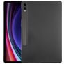 Mobigear Ultra Thin Dunne Samsung Galaxy Tab S9 Hoes Flexibel TPU Backcover - Zwart