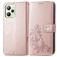 Mobigear Clover Realme C35 Hoesje Bookcase Portemonnee - Roségoud