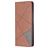 Mobigear Rhombus Slim Xiaomi Redmi Note 11T Hoesje Bookcase - Bruin