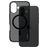 CARE by PanzerGlass Flagship iPhone 16 MagSafe Hoesje Hardcase Backcover - Transparant / Zwart
