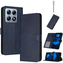 Mobigear Wallet Xiaomi 14T Hoesje Bookcase Portemonnee - Donkerblauw