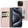 Mobiparts Classic Wallet iPhone 15 Pro Max Hoesje Bookcase Portemonnee - Roze