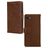 Mobilize Wallet iPhone SE (2022) Hoesje Echt Leer Bookcase Portemonnee - Bruin