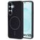 Mobiparts Slim Line Samsung Galaxy S25 MagSafe Hoesje Hardcase Backcover - Onyx Black