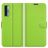Mobigear Classic TCL 20L Hoesje Bookcase Portemonnee - Groen