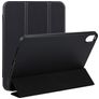 Mobigear Tri-Fold Gel iPad Mini 7 (2024) Hoes TPU,Kunstleer Bookcase - Zwart