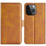 Mobigear Slim Magnet iPhone 15 Pro Max Hoesje Bookcase Portemonnee - Cognac