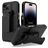 Mobigear Explorer iPhone 14 Pro Max Hoesje Hardcase Backcover Shockproof met Standaard - Zwart