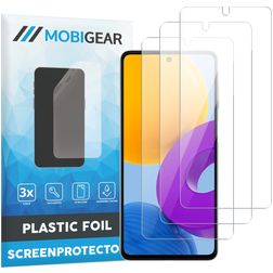 Mobigear Samsung Galaxy M52 Screenprotector Folie - Case Friendly (3-Pack)