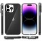 Mobigear Crystal iPhone 15 Pro Max Hoesje Hardcase Backcover - Grijs