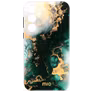 MIO Samsung Galaxy A56 MagSafe Hoesje Hardcase Backcover - Green Marble