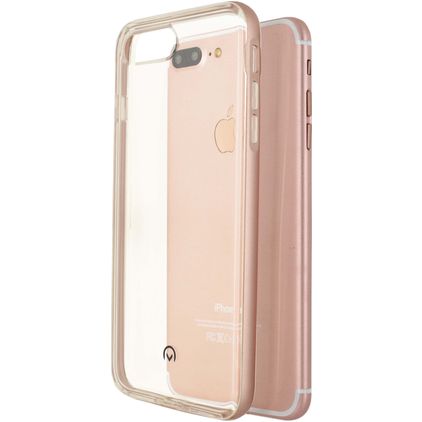 Mobilize Gelly Plus iPhone 8 Plus Hoesje Flexibel TPU Backcover - Roségoud