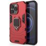 Mobigear Armor Ring iPhone 13 Pro Hoesje Hardcase Backcover Shockproof met Ringhouder - Rood