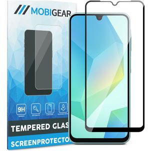 Mobigear Premium Samsung Galaxy A17 Glazen Screenprotector - Case Friendly - Zwart