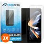 Mobigear Premium Samsung Galaxy Z Fold 4 Glazen Screenprotector - Case Friendly - Zwart (3-Pack)