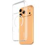 CARE by PanzerGlass Flagship iPhone 17 Pro Max MagSafe Hoesje Hardcase Backcover - Transparant / Wit
