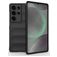 Mobigear Bumpy Samsung Galaxy S25 Ultra Hoesje Flexibel TPU Backcover - Zwart