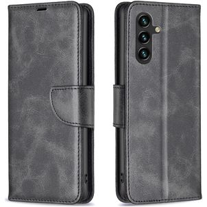 Mobigear Excellent Samsung Galaxy A35 Hoesje Bookcase Portemonnee - Zwart