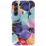 MIO Samsung Galaxy S24 MagSafe Hoesje Hardcase Backcover - Flowers