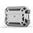 Mobigear Armor Apple AirPods Pro 2 Shockproof Hardcase Hoesje - Zilver