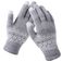 Mobigear Stretch Touchscreen Handschoenen - One-Size - Grijs