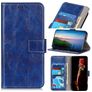 Mobigear Basic Motorola Moto E22i Hoesje Bookcase Portemonnee - Blauw