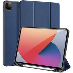 Dux Ducis Domo iPad Pro 11 Inch (2021) Hoes Bookcase + Stylus Houder - Blauw