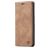 Caseme 013 Samsung Galaxy A21s Hoesje Bookcase Portemonnee - Bruin