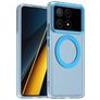 Mobigear Shockproof POCO X6 Pro MagSafe Hoesje Hardcase Backcover - Blauw