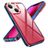 Mobigear Crystal iPhone 14 Plus Hoesje Hardcase Backcover - Transparant / Rood