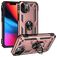 Mobigear Armor Ring iPhone 14 Plus Hoesje Hardcase Backcover Shockproof met Ringhouder - Roségoud