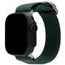 Mobilize Elastic Nylon Apple Watch Bandje Elastische band - 42/41/40/38 mm - Groen