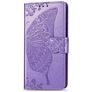 Mobigear Butterfly iPhone 11 Hoesje Bookcase Portemonnee - Paars