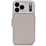 Decoded Detachable Wallet iPhone 17 Pro MagSafe Hoesje Echt Leer Uitneembare 2in1 Bookcase Portemonnee - Solid Clay