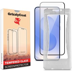 GrizzlyCoat Easy Align Samsung Galaxy S26 Plus Glazen Screenprotector - Case Friendly + Installatie Frame