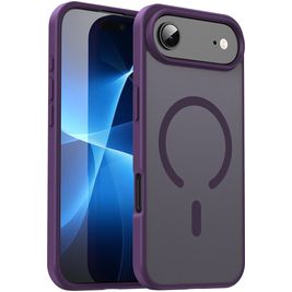 Mobigear Shockproof iPhone Air MagSafe Hoesje Hardcase Backcover - Crystal Purple