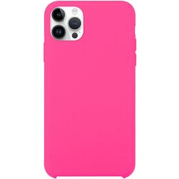 Mobigear Rubber Touch iPhone 15 Pro Max Siliconen Hoesje Backcover - Magenta