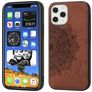 Mobigear Mandala iPhone 12 Pro Max Hoesje Hardcase Backcover - Bruin