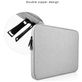 Mobigear Oxford Laptop Sleeve 13 inch Laptop hoes - Zwart